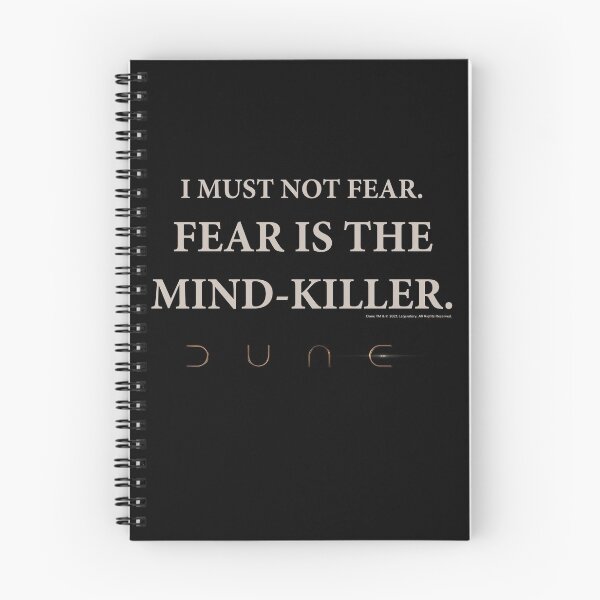 Item preview, Dune Movie Fear Is The Mind Killer I Must Not Fear designed and sold by Emerg-Apparel.