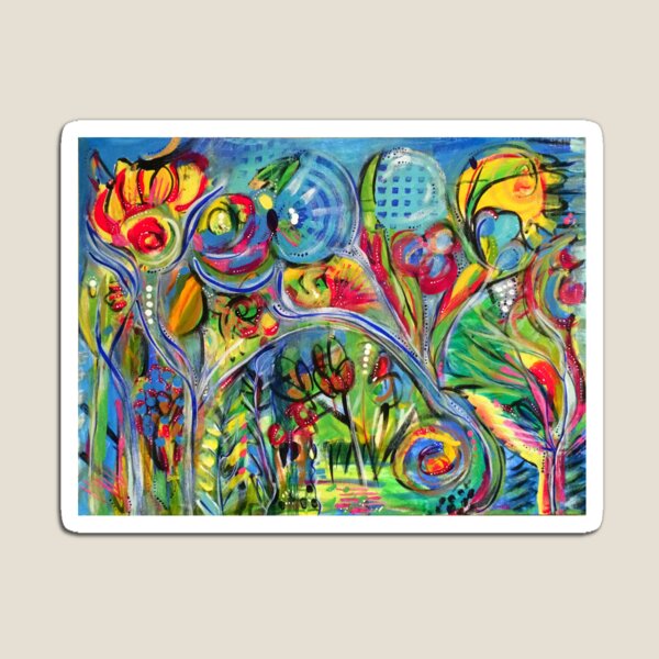 Floral Forest Magnet