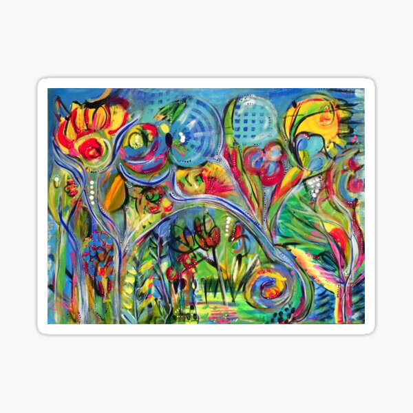 Floral Forest Sticker
