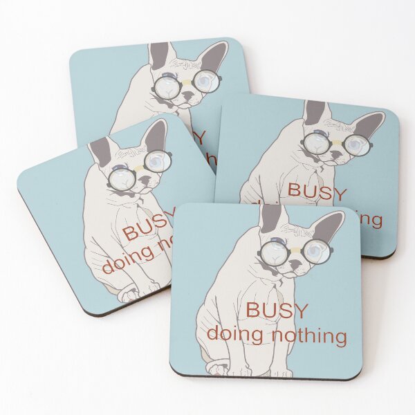 Item preview, Busy Doing Nothing Sphynx Cat designed and sold by ViewerEqualsPhoton.