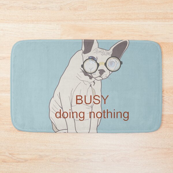 Item preview, Busy Doing Nothing Sphynx Cat designed and sold by ViewerEqualsPhoton.
