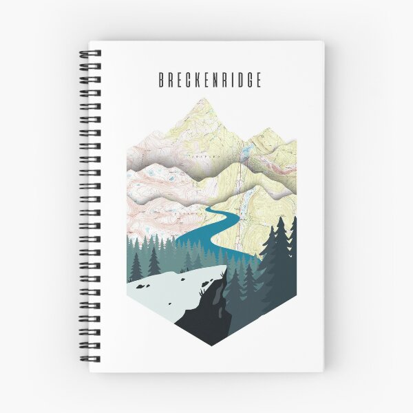 Item preview, Breckenridge Colorado 1970 Topo Map Color designed and sold by WBC ..