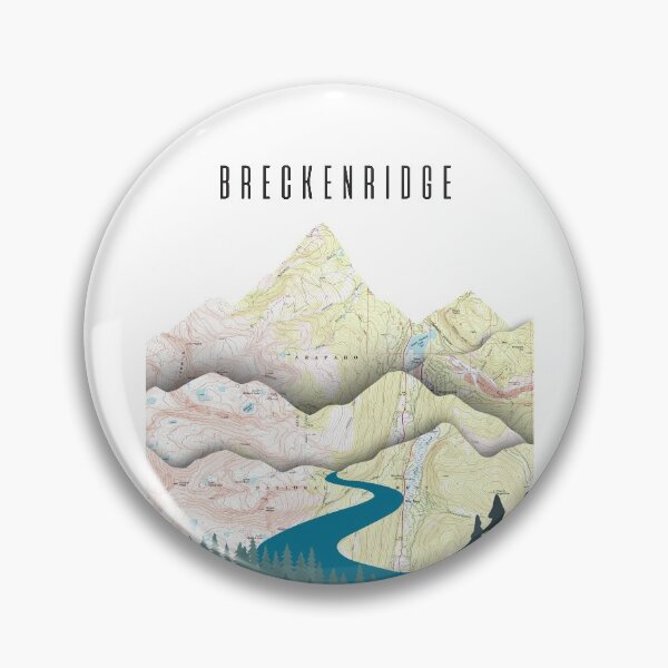 Item preview, Breckenridge Colorado 1970 Topo Map Color designed and sold by WBC ..