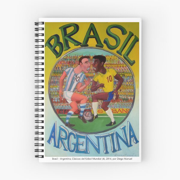 Item preview, Brazil - Argentina, World soccer classics (4), 2014, by Diego Manuel designed and sold by Diego Manuel Rodriguez.