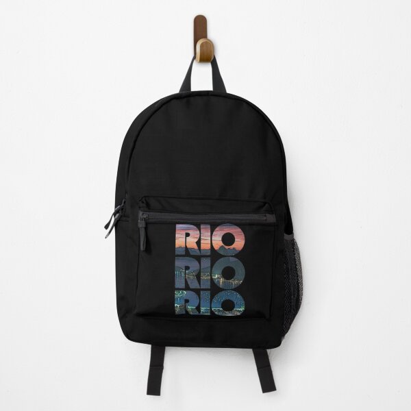 Item preview, Rio de Janeiro, Brasil/Brazil RIO Night Cityscape Repeating Pattern designed and sold by CrabbyLobster.