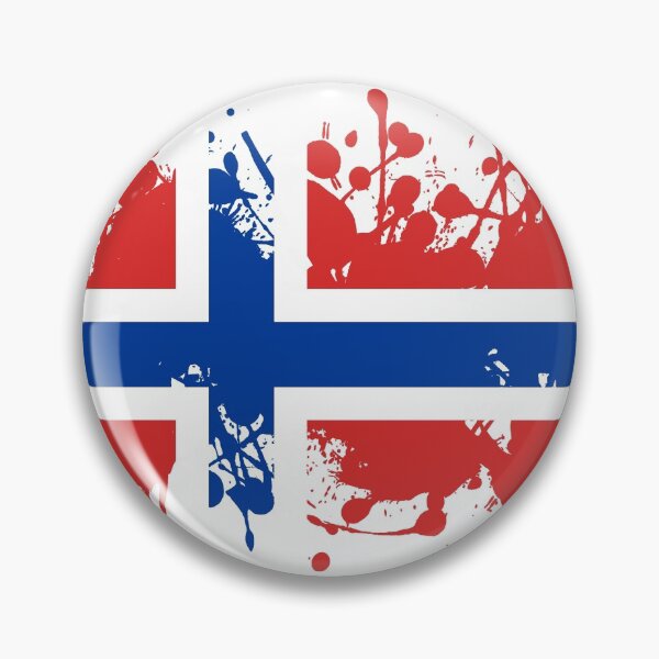 Item preview, Norway Flag - syttende mai - Gratulerer med dagen designed and sold by ittybittyowl.