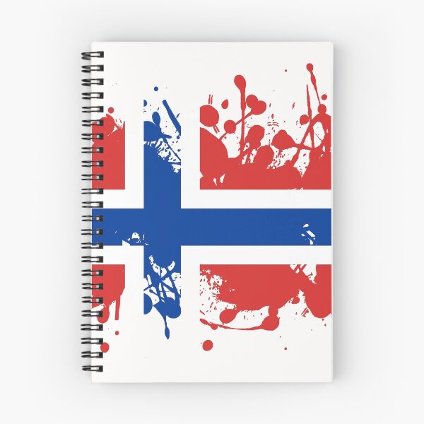 Item preview, Norway Flag - syttende mai - Gratulerer med dagen designed and sold by ittybittyowl.
