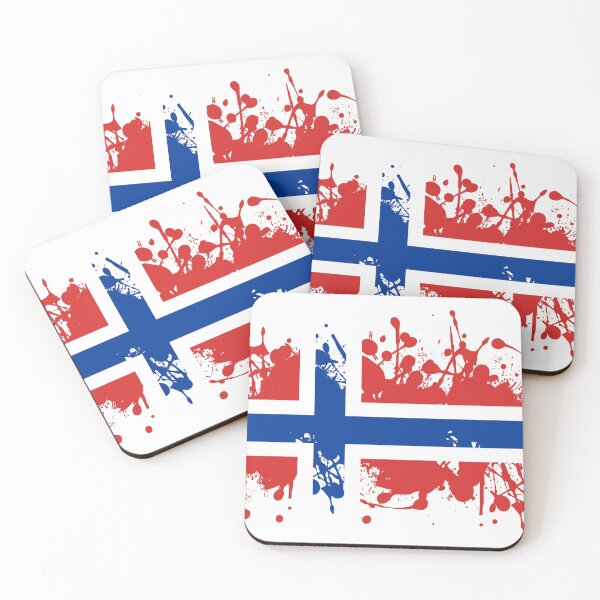 Item preview, Norway Flag - syttende mai - Gratulerer med dagen designed and sold by ittybittyowl.