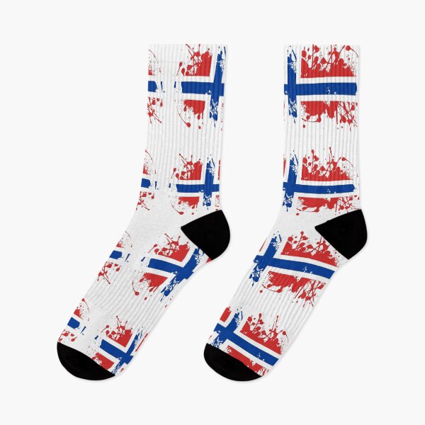 Item preview, Norway Flag - syttende mai - Gratulerer med dagen designed and sold by ittybittyowl.
