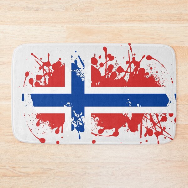 Item preview, Norway Flag - syttende mai - Gratulerer med dagen designed and sold by ittybittyowl.
