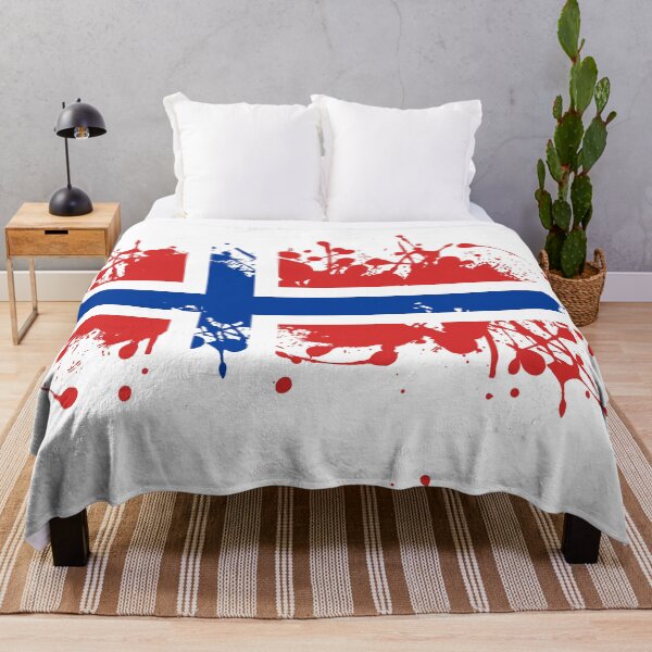 Item preview, Norway Flag - syttende mai - Gratulerer med dagen designed and sold by ittybittyowl.