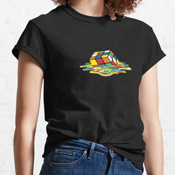 Melted Rubik's Cube Classic T-Shirt