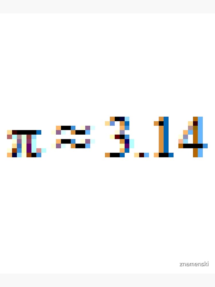 Pi = 3.14; Π, π by znamenski