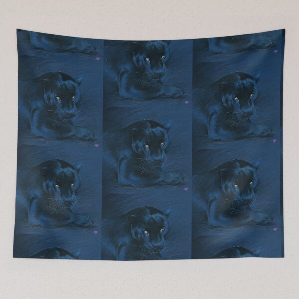 Item preview, Black panther, big cat designed and sold by Trish Hart.