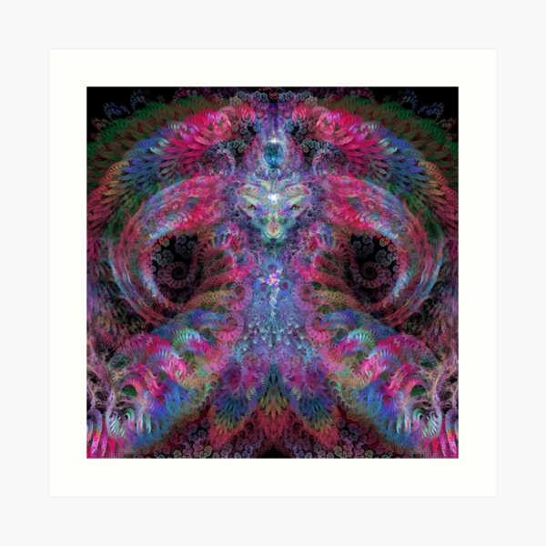 Psychedelic Magus Art Print