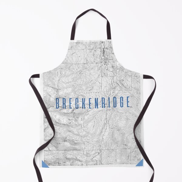 Item preview, Breckenridge Colorado 1970 Topo Map BW+Color designed and sold by WBC ..