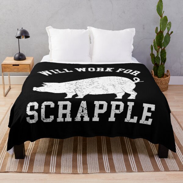 Item preview, Will Work For Scrapple design designed and sold by jakehughes2015.