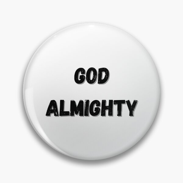 Item preview, GOD ALMIGHTY designed and sold by 3LoveliesStore.