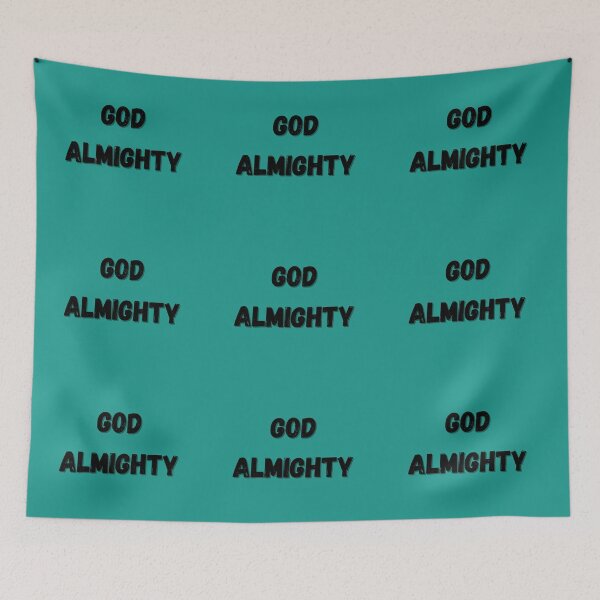 Item preview, GOD ALMIGHTY designed and sold by 3LoveliesStore.