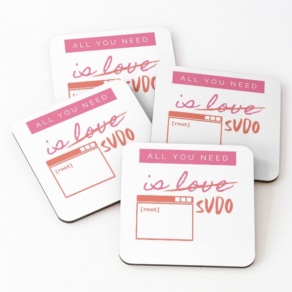 Item preview, All you need is sudo for Valentine's day designed and sold by shirtswithsass.