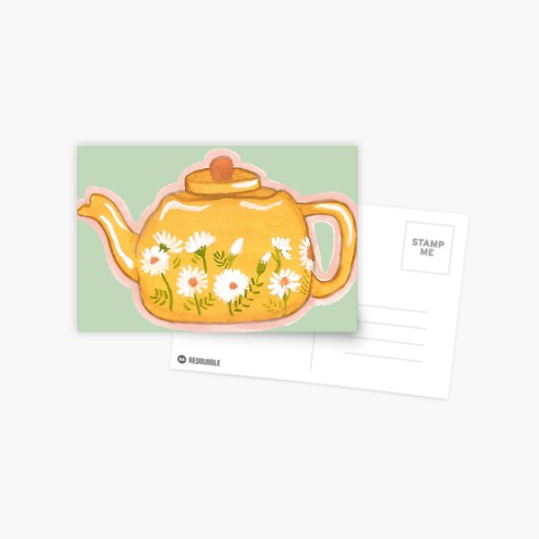 Item preview, Yellow Teapot  designed and sold by Elizabeth Hernandez.