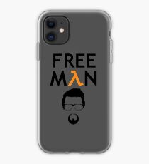 Vinilo o funda para iPhone Gordon Freeman (Gold Lambda)