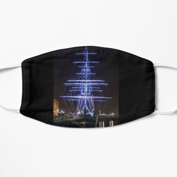 Ship in the night Flat Mask