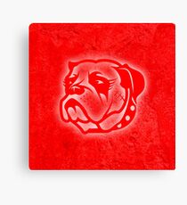 Tough Dog Canvas Print