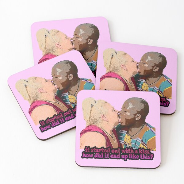 Item preview, Angela & Michael Kissing 90 Day Fiance designed and sold by 90daydumpster.