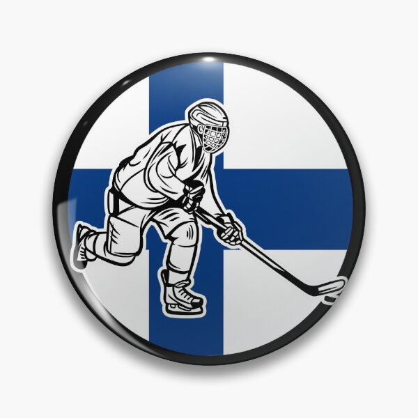 Item preview, Hockey player flag of Finland designed and sold by Astralia.