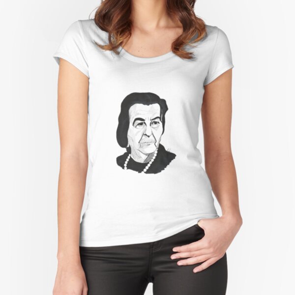 GOLDA MEIR Fitted Scoop T-Shirt