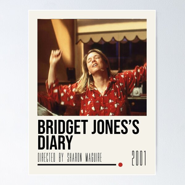 Artikel-Vorschau von Filmplakat „Bridget Jones – Schokolade zum Frühstück“, designt und verkauft von Cambrey Watson.