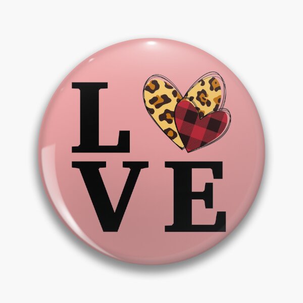 Item preview, Buffalo Plaid Love Heart Galentine's day designed and sold by taby2you.