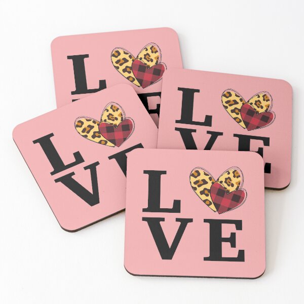 Item preview, Buffalo Plaid Love Heart Galentine's day designed and sold by taby2you.