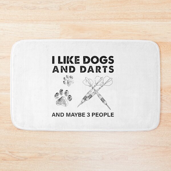 Item preview, I like dogs and darts and maybe 3 people designed and sold by boyerhayes.