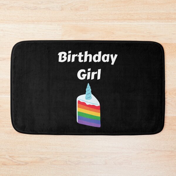 Item preview, Birthday Girl Rainbow Unicorn Cake designed and sold by JRice66.