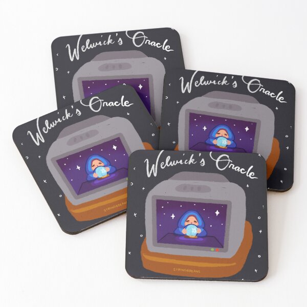 Item preview, Welwick's Oracle with background Fortune Teller Luck Stardew Valley Television Show designed and sold by stringbbeans.