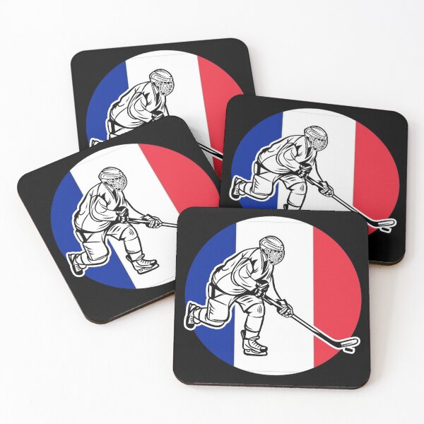 Item preview, Hockey player flag France designed and sold by Astralia.