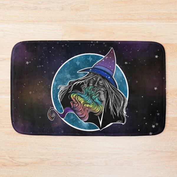 Item preview, Rainbow Bearded Wizard designed and sold by Kittz16.
