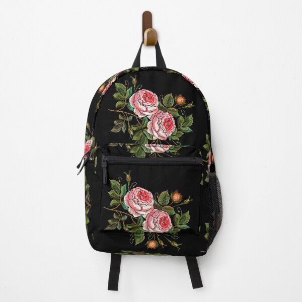 Item preview, Roses embroidery flowers designed and sold by matrioshka.