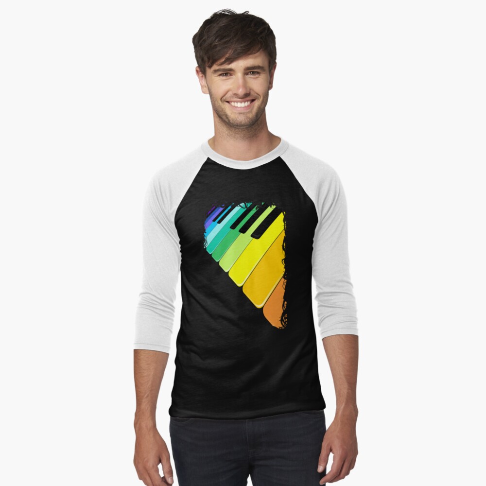 Item preview, Baseball ¾ Sleeve T-Shirt designed and sold by BluedarkArt.