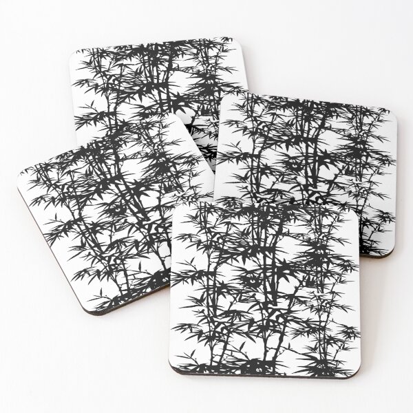 Item preview, Graphic Bamboo Geometric Abstract Design Modern designed and sold by LittleIconShop.