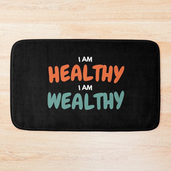 Item preview, I Am Healthy I Am Healthy | Quote designed and sold by brooklyntowner.