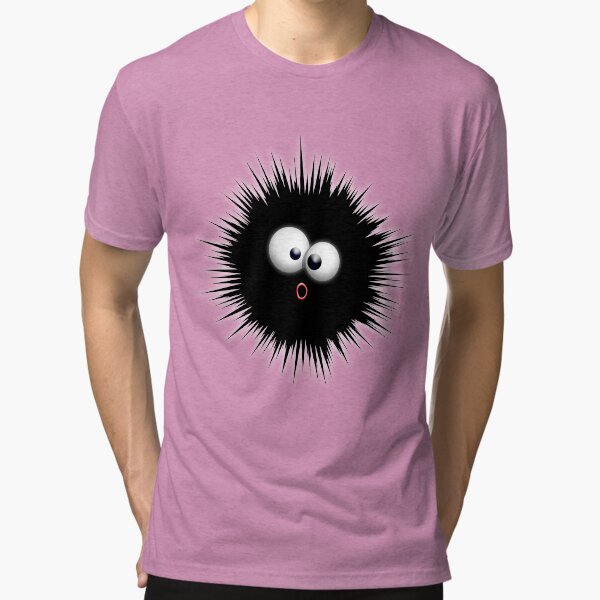 Funny Dazzled Ink Splat Cartoon Tri-blend T-Shirt