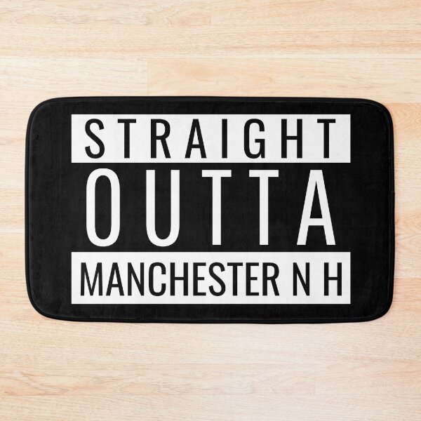 Item preview, Straight Outta Manchester NH designed and sold by Teelogic.