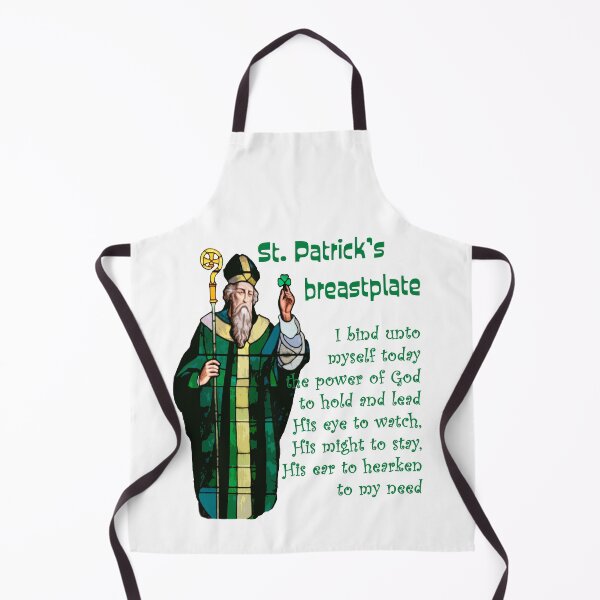 Item preview, St. Patrick's breastplate prayer and Image for white background designed and sold by Brasilia.