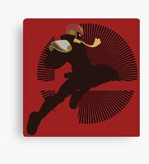 Captain Falcon (Smash 4, Knee of Justice) - Sunset Shores Canvas Print