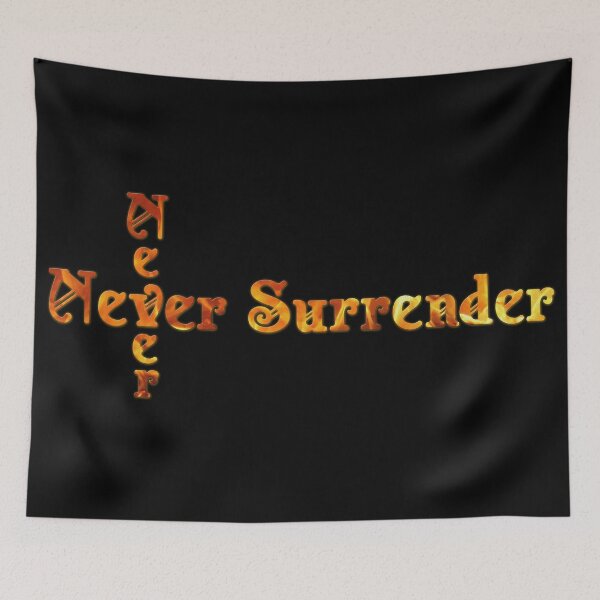 Item preview, Never Surrender designed and sold by artditisme.