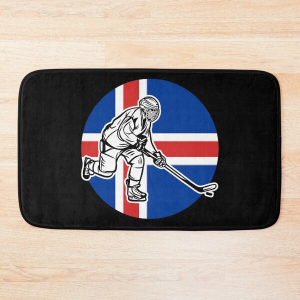 Item preview, Hockey player flag Iceland designed and sold by Astralia.