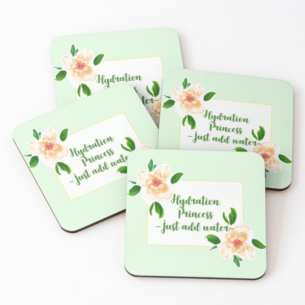 Item preview, Hydration princess h2o just add water hydro sticker 1 designed and sold by DoodlesFlowers.